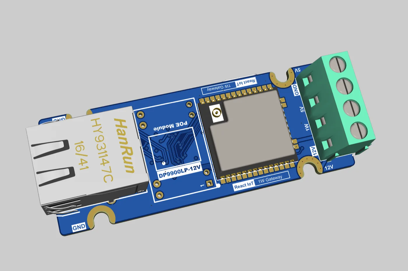 1-Wire to MQTT gateway board